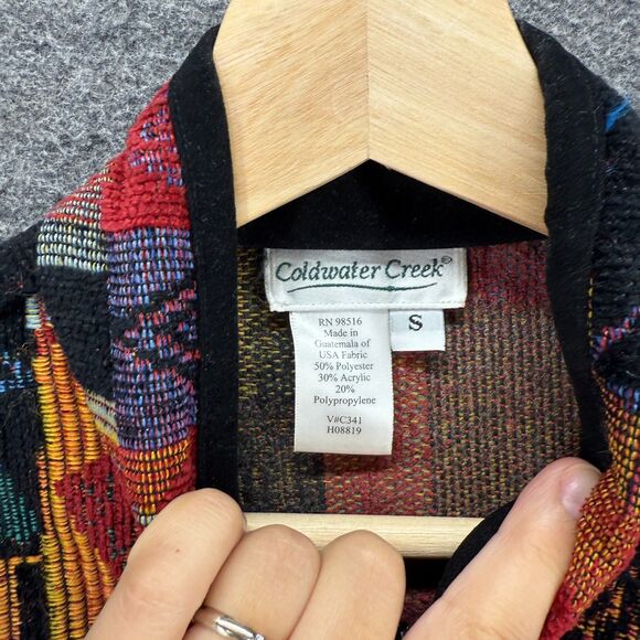 Coldwater Creek Multicolor Patterned Blazer - Picture 5 of 5